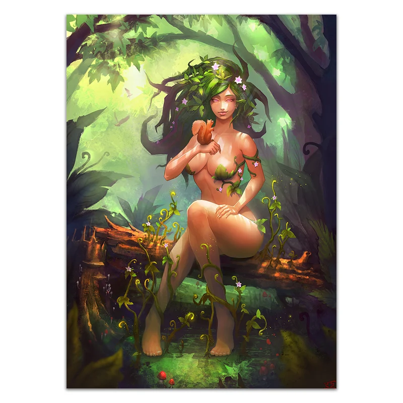Forest Dryad Card Sleeves