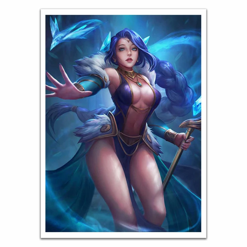 Pasthera Blue Sorceress Card Sleeves
