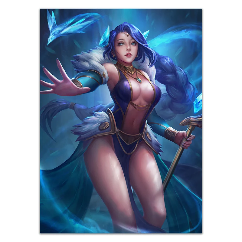 Pasthera Blue Sorceress Card Sleeves