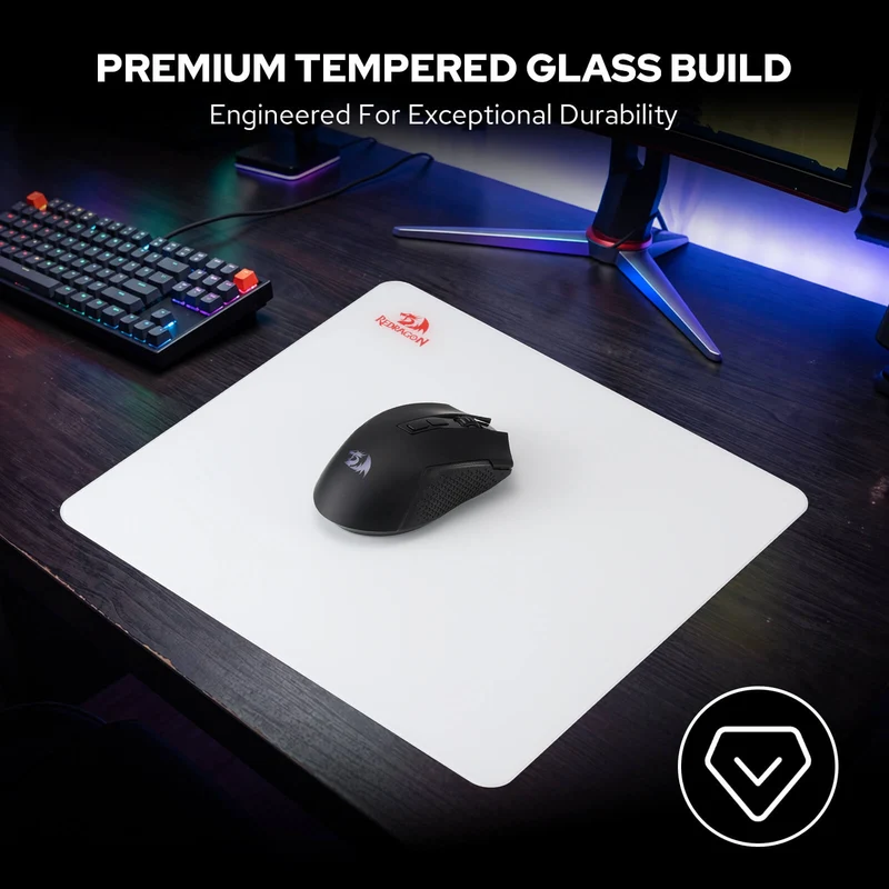 PG1M Pro Glass Gaming Mouse Pad