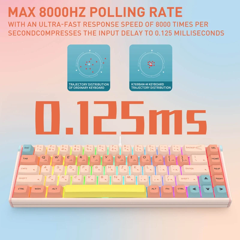 NUBULA K769 HE Rapid Trigger Gaming Keyboard