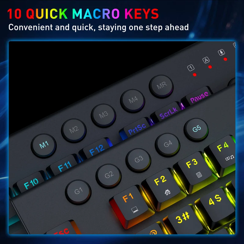 HORUS K618 HE Wired Low-Profile Rapid Trigger Magnetic Keyboard