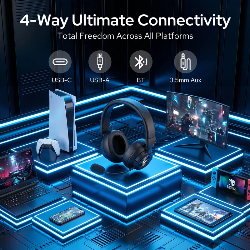 SPECTRA PRO H889 Wireless Gaming Headset