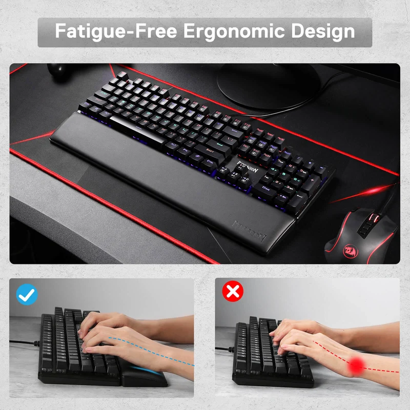 (Open-box) Meteor Computer Keyboard Wrist Rest Pad