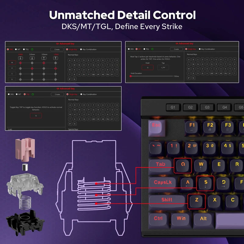 VATA K580 HE (Magnetic Hall Effect Keyboard)