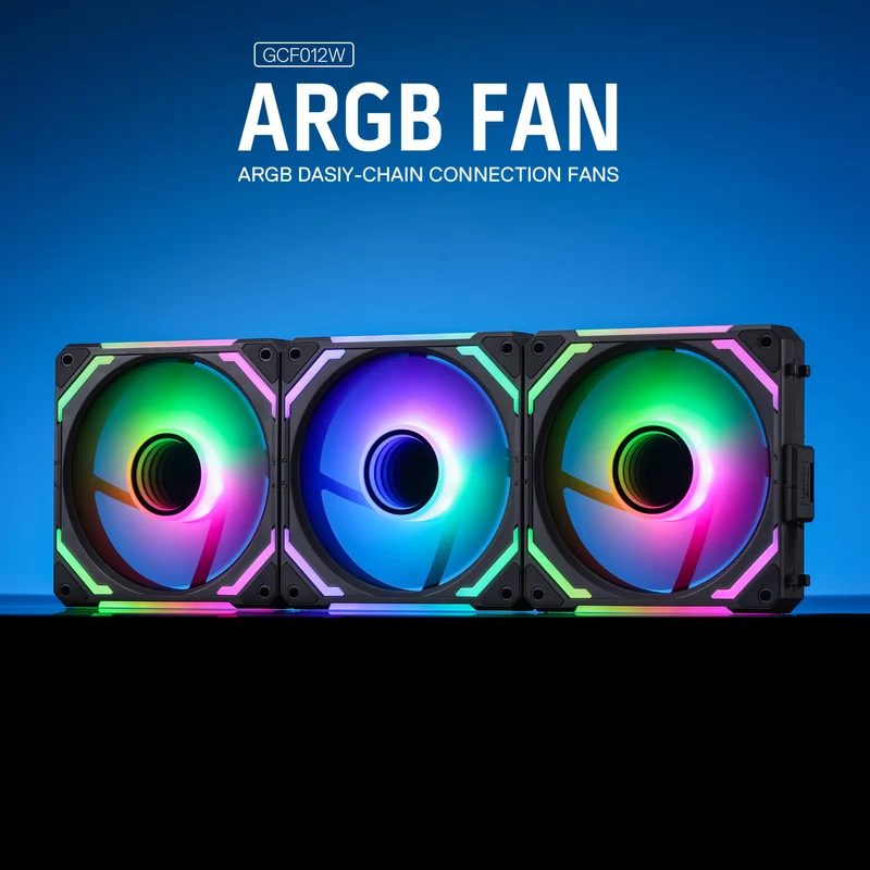 GCF012 Standard 120mm ARGB PC Case Fan