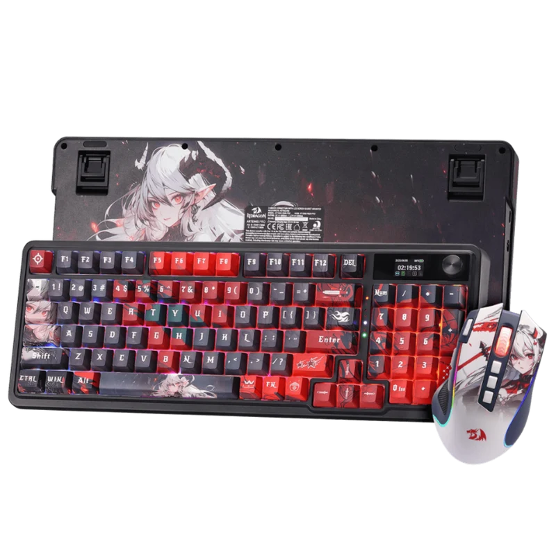 ARTEMIS K719 PRO Keyboard & PREDATOR M612 PRO Mouse Anime Combo