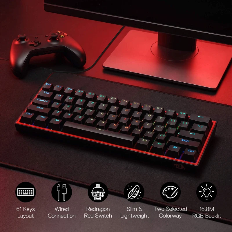 CB201 Gaming Keyboard & Mouse Wired Combo