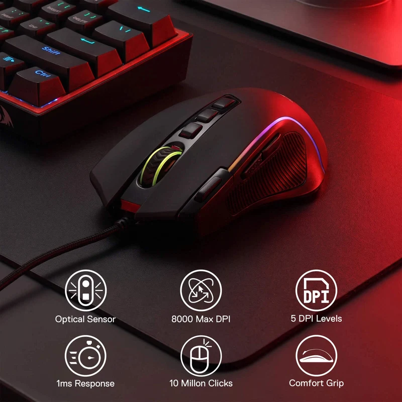 CB201 Gaming Keyboard & Mouse Wired Combo