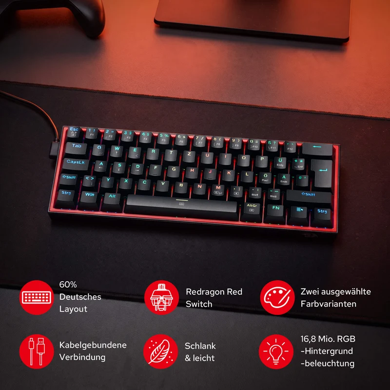 CB201 Gaming Keyboard & Mouse Wired Combo