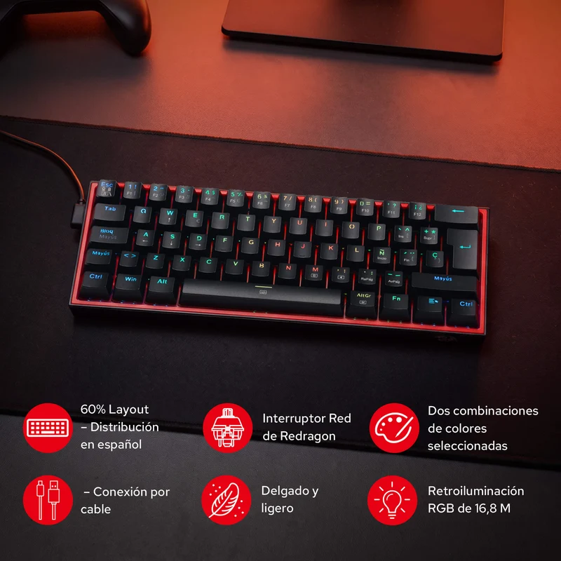CB201 Gaming Keyboard & Mouse Wired Combo