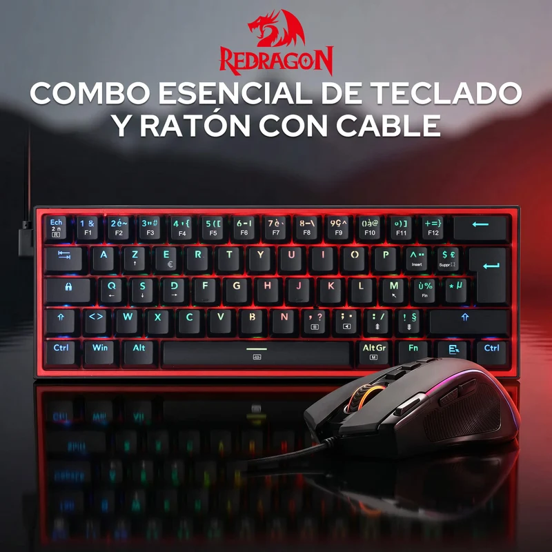 CB201 Gaming Keyboard & Mouse Wired Combo