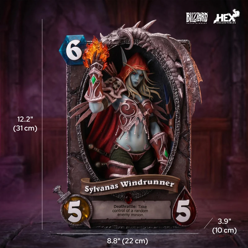 Hearthstone Sylvanas Card Display Frame