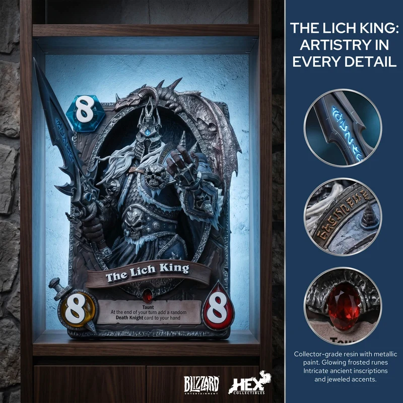 Hearthstone Lich King Card Display Frame