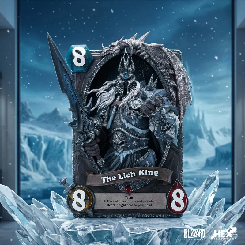 Hearthstone Lich King Card Display Frame