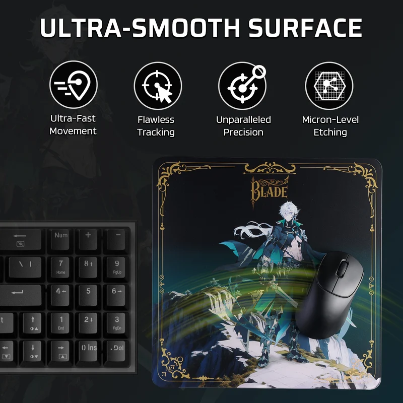 Drake Oath Glass Mouse Pad