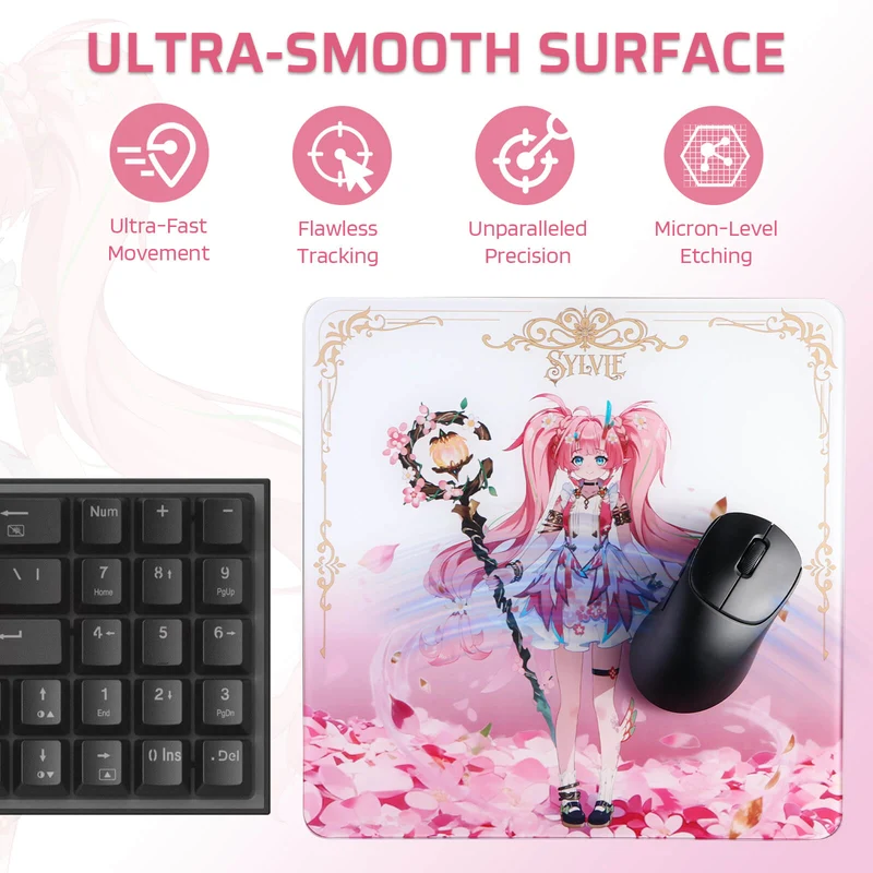 Drake Oath Glass Mouse Pad