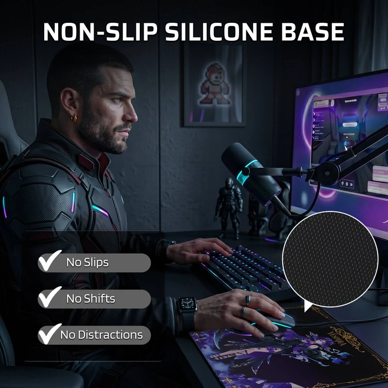 Drake Oath Glass Mouse Pad