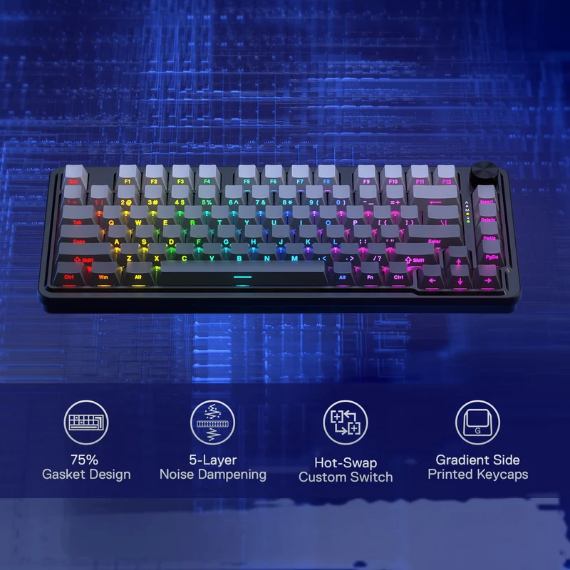 (Open-box) UCAL K673 PRO (Side Printed PBT Keycaps)