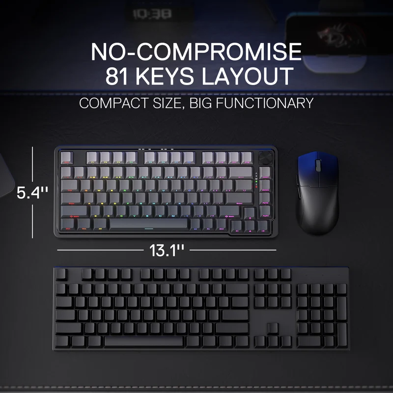 (Open-box) UCAL K673 PRO (Side Printed PBT Keycaps)
