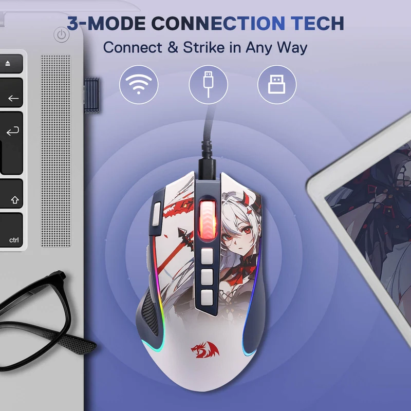 (Open-box) PREDATOR M612 PRO Anime Gaming Mouse