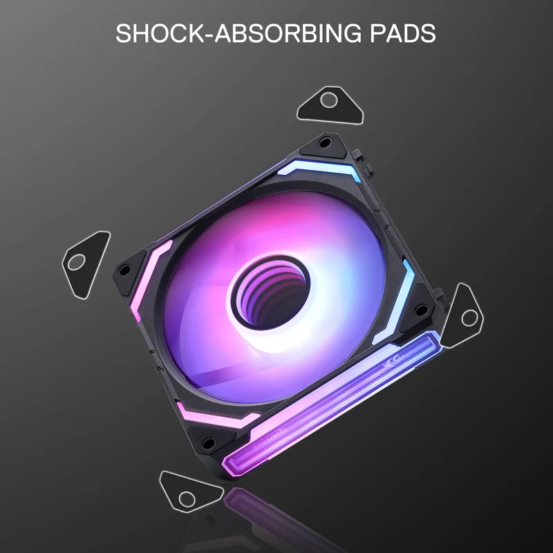 (Open-box) GCF012 Reverse 120mm ARGB PC Case Fan