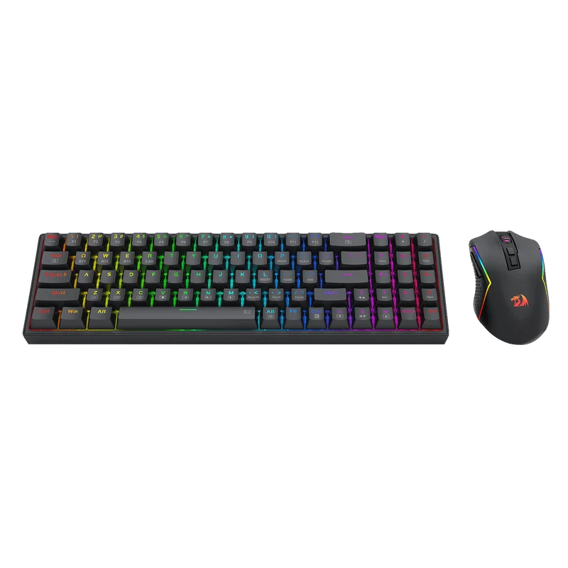 K628 75% Mechanical Gaming Keyboard M693 Gaming Mouse Tri-Modes Combo