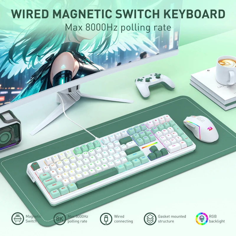 ANTONIUM K745 HE (Magnetic Hall Effect Keyboard)