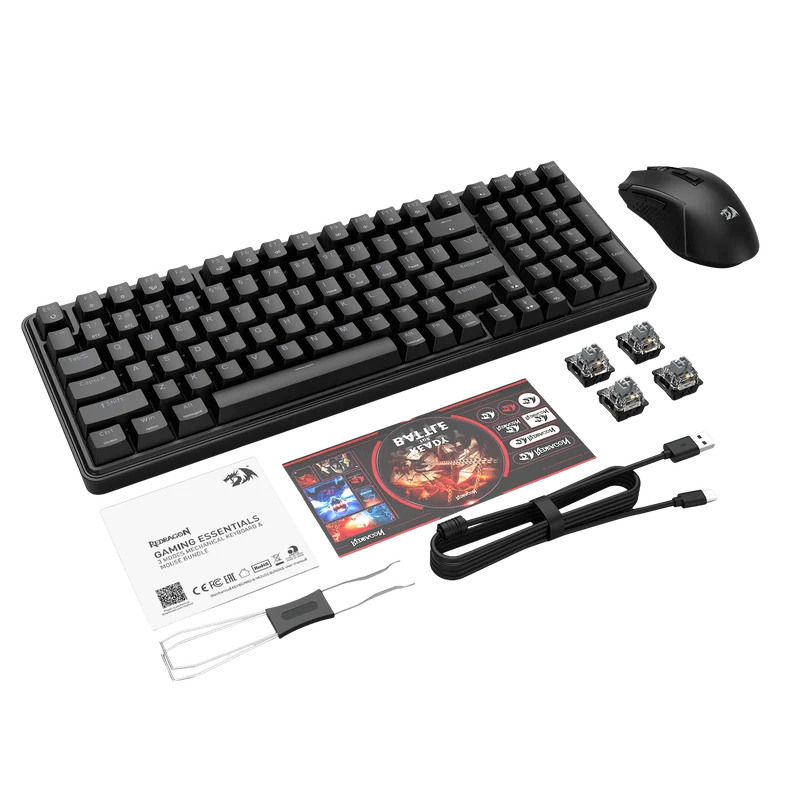 S162 3-Mode Wireless Gaming Keyboard & Mouse Combo