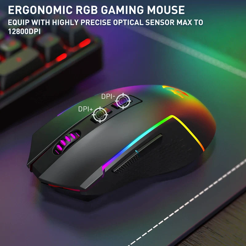 S163 3-Mode Wireless Gaming Keyboard & Mouse