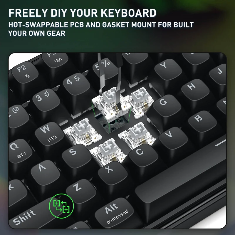 S163 3-Mode Wireless Gaming Keyboard & Mouse