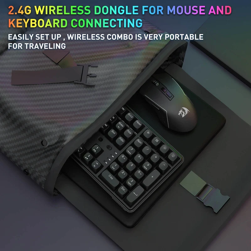 S163 3-Mode Wireless Gaming Keyboard & Mouse
