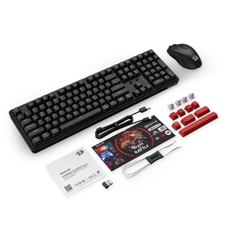 S163 3-Mode Wireless Gaming Keyboard & Mouse