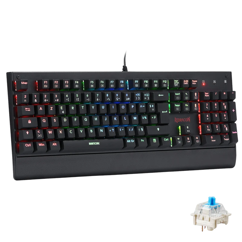 KALA K557 Clavier De Jeu À Membrane Filaire (French Layout Only)
