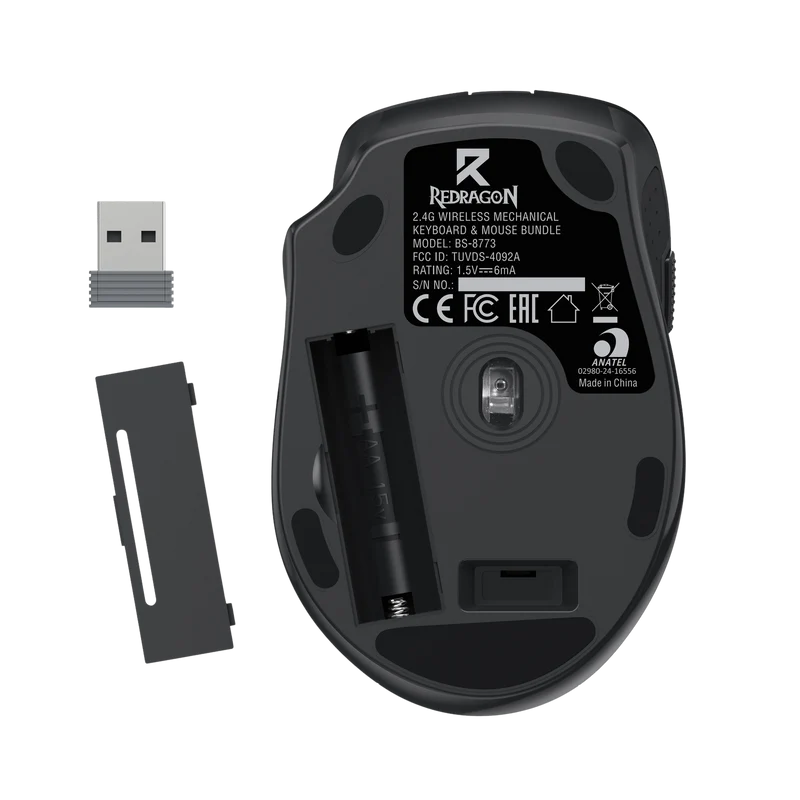 BS8773 Wireless Keyboard and Mouse Combo