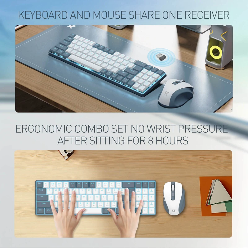 BS8773 Wireless Keyboard and Mouse Combo