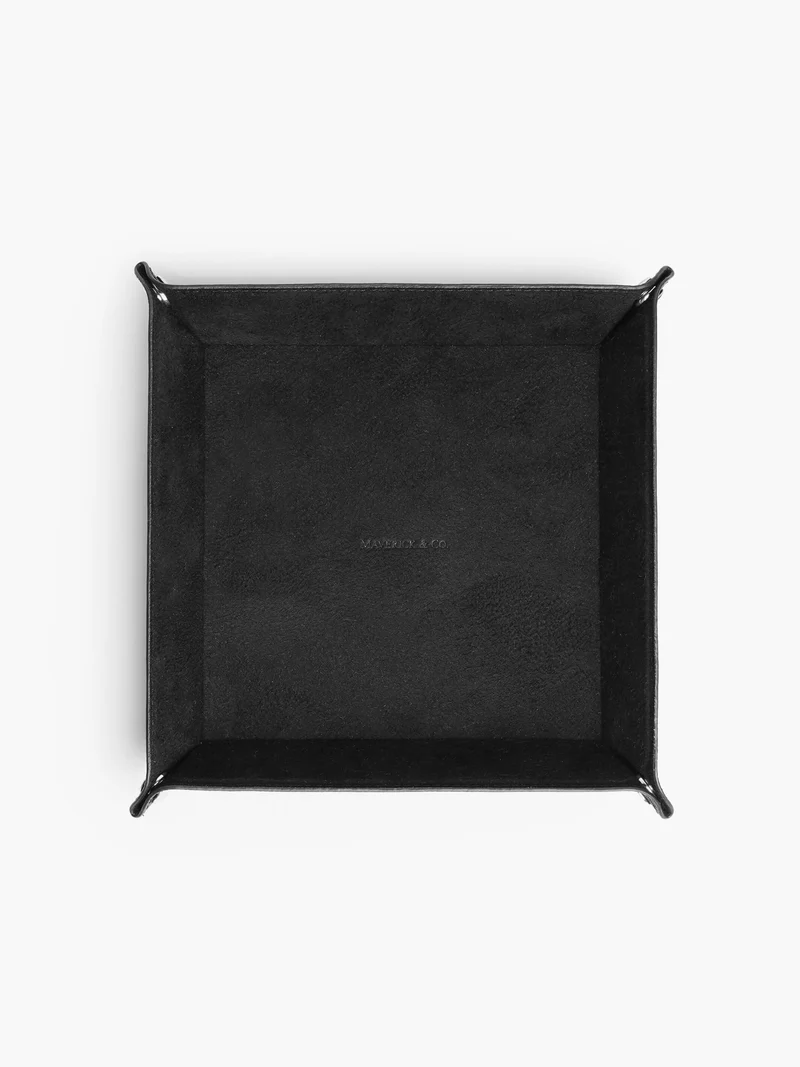 Aspire Saffiano Leather Valet Tray