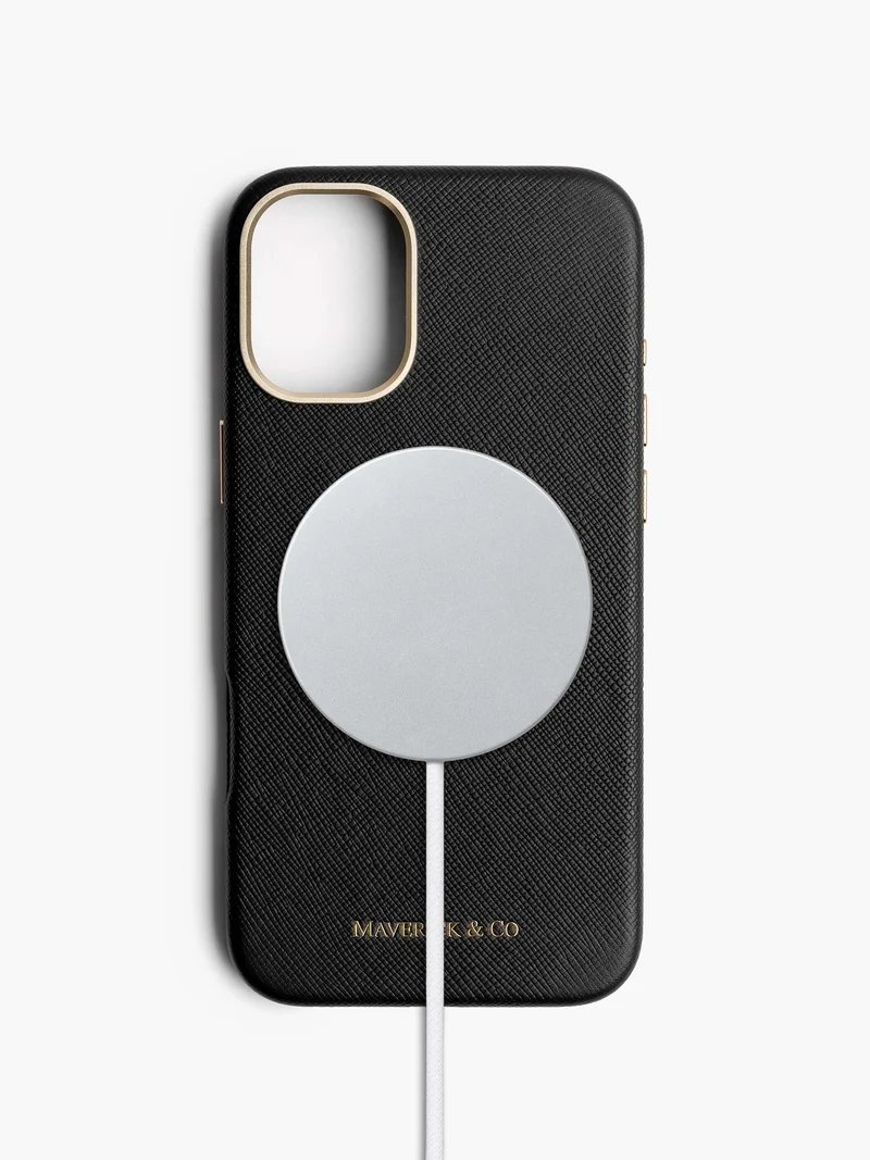 Saffiano Leather Phone Case