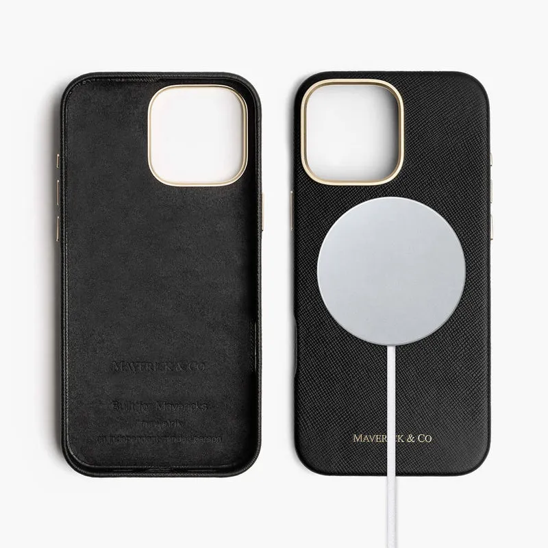Saffiano Leather Phone Case