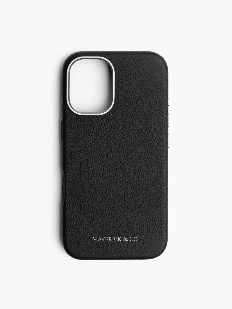 Pebbled Leather Phone Case