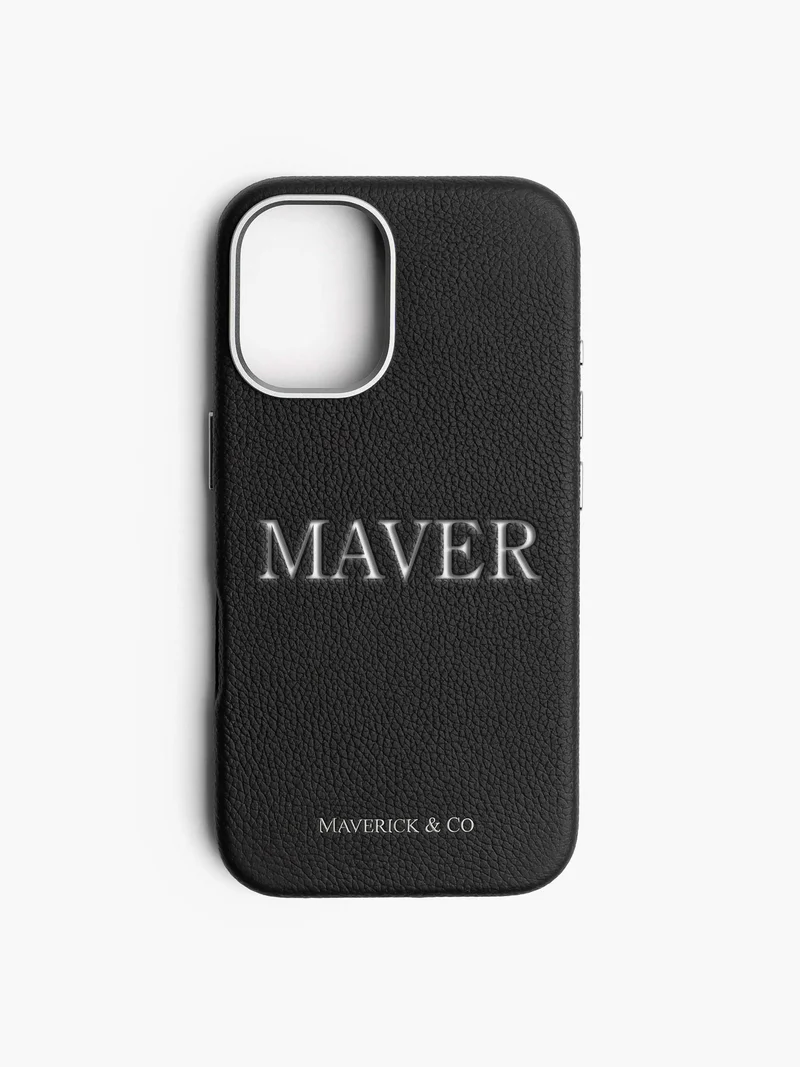 Pebbled Leather Phone Case