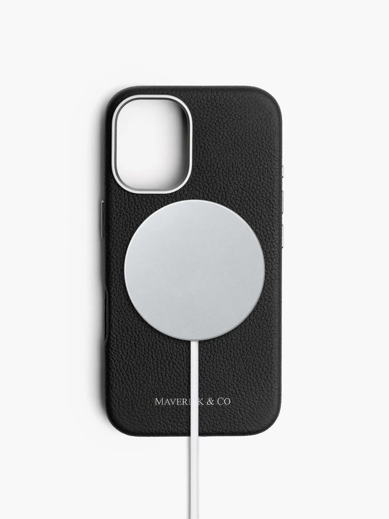 Pebbled Leather Phone Case