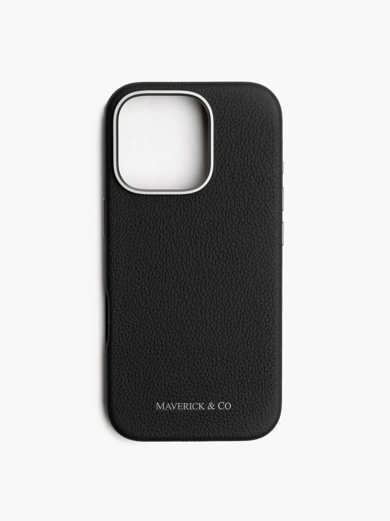 Pebbled Leather Phone Case