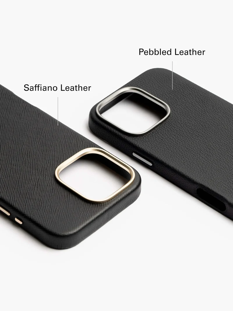 Pebbled Leather Phone Case