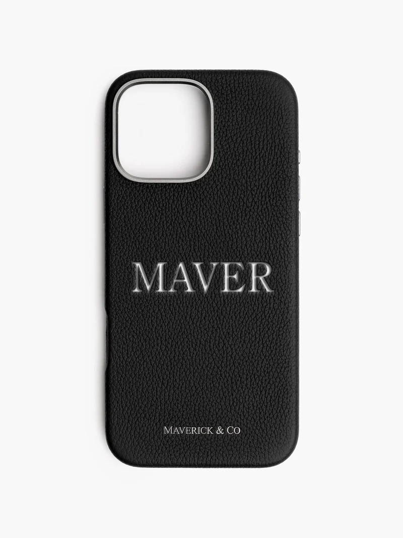 Pebbled Leather Phone Case