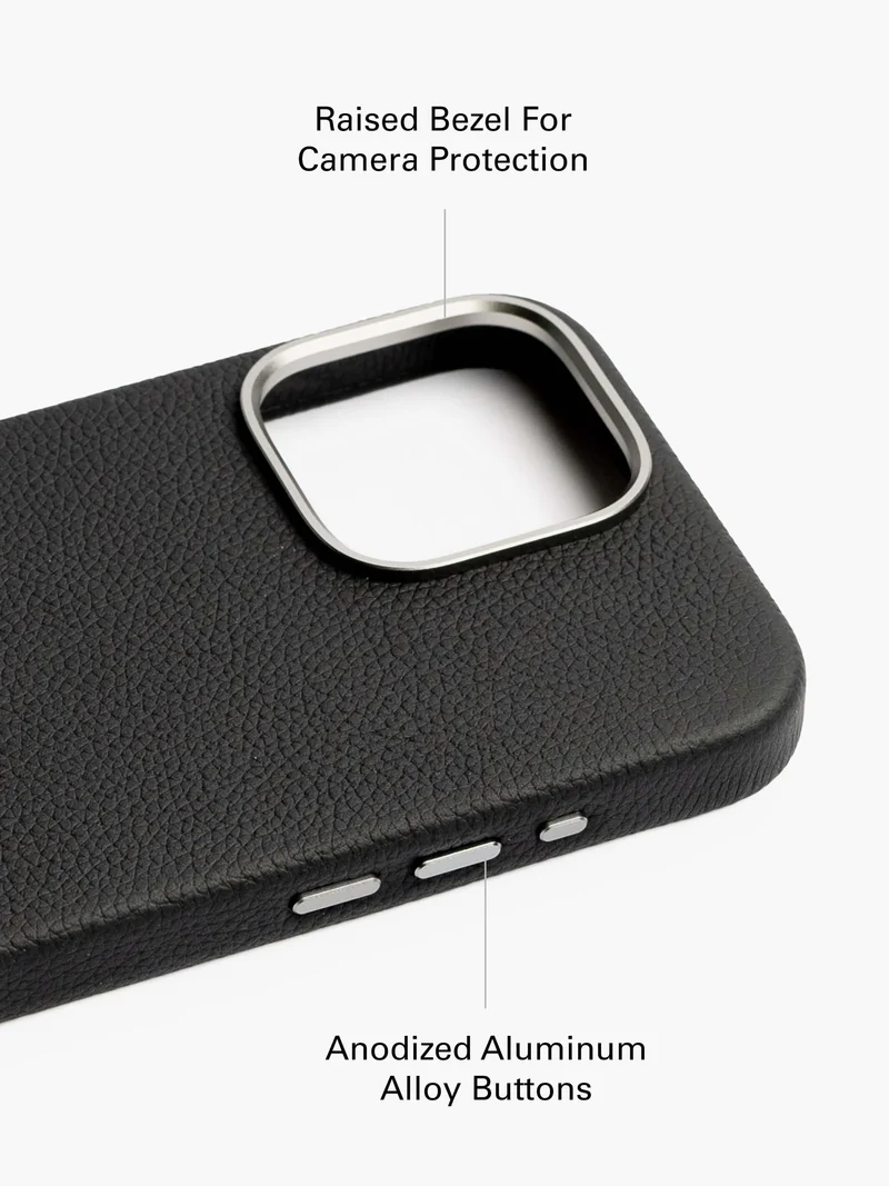 Pebbled Leather Phone Case