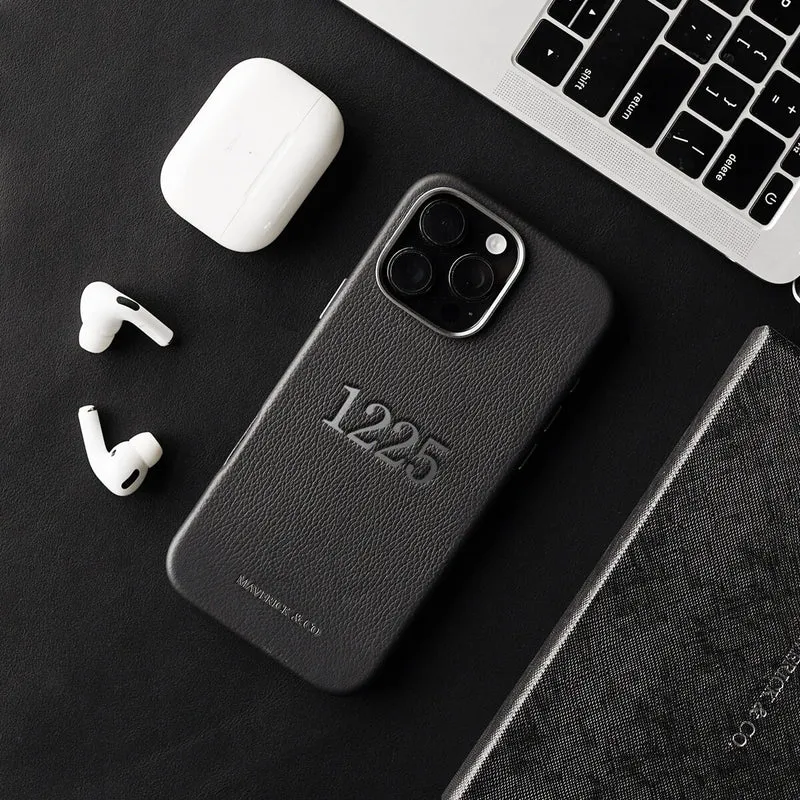 Pebbled Leather Phone Case