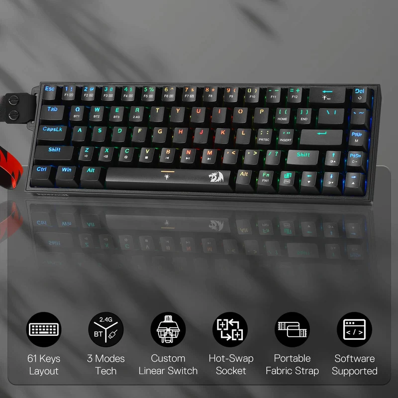 CASTOR K631 PRO (Detachable Strap Version)