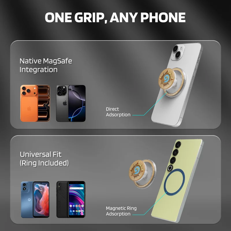 Hearthstone Magnetic Airbag Phone Grip
