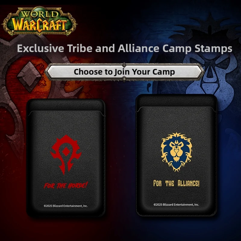 World of Warcraft Magnetic Wallet Doubles as Phone Stand